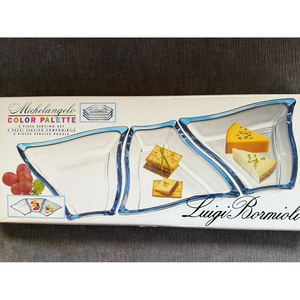 Luigi‎ Bormioli 3 piece serving set